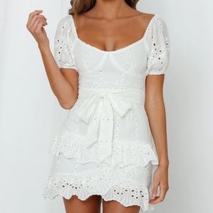 Hello Molly Melody Broderie Dress NWT